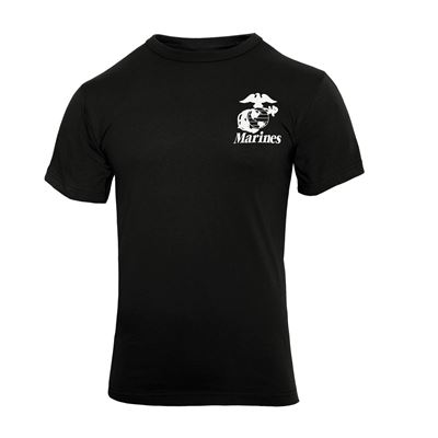 T-shirt MARINES PAIN IS WEAKNESS NOIR