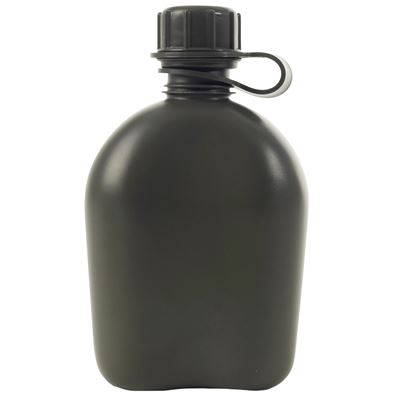 Bouteille de terrain originale US 1Qt. en plastique VERT Armée américaine 605 2