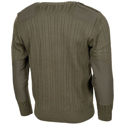Pull AČR col en V modèle 97 VERT Armée tchèque 845197-Z 4