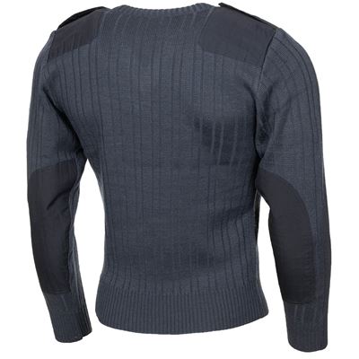 Pull AČR col en V modèle 97 BLEU Armée tchèque 845197-M 2
