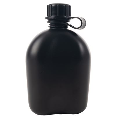 Bouteille de terrain originale US 1Qt. en plastique NOIR Armée américaine 606 2