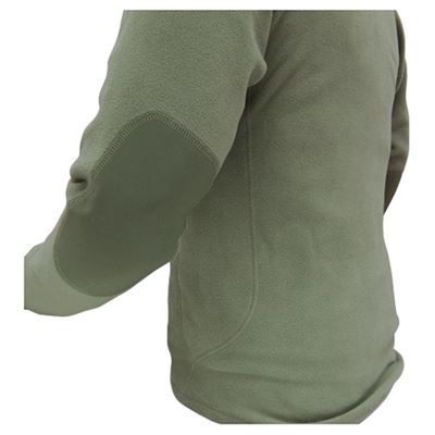 Sweat-shirt CONDOR 1/4 ZIP FLEECE VERT CONDOR OUTDOOR 607-001 3