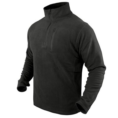 Sweat-shirt CONDOR 1/4 ZIP FLEECE NOIR
