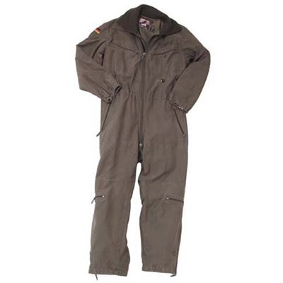 Combinaison BW de tankiste avec doublure VERTE usagée