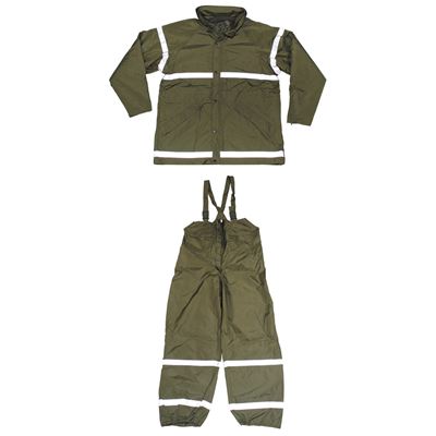 Ensemble ITALIEN résistant au vent et à l'eau avec bande réfléchissante