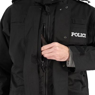 Veste britannique POLICE MVP avec doublure NOIRE ostatní 608661A 5