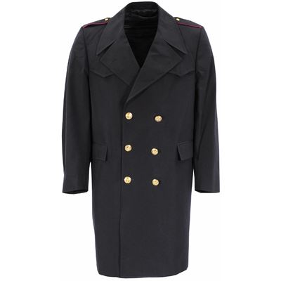 Manteau italien MARINE double boutonnage BLEU