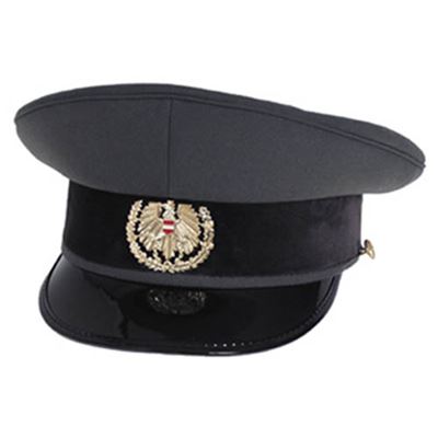 Casquette d'officier autrichienne avec insigne doré