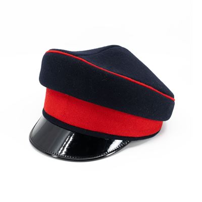 Casquette BRITANNIQUE pour femme BLEU FONCÉ-ROUGE d'occasion