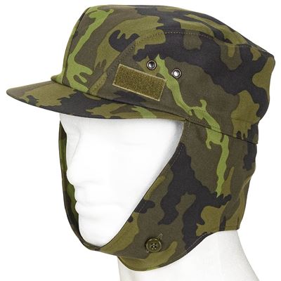 Casquette AČR vz.95 forêt avec visière et oreillettes, d'occasion Armée tchèque 8405000G 2