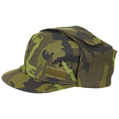 Casquette AČR vz.95 forêt avec visière et oreillettes, d'occasion