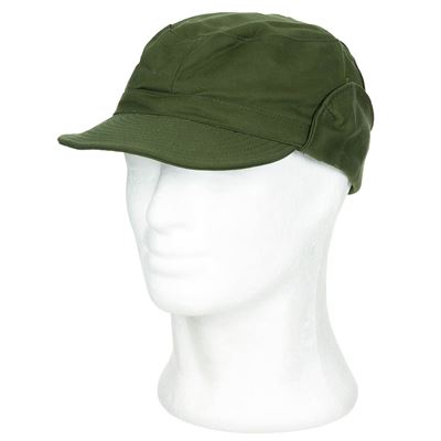 Casquette SUÉDOISE M 59 avec visière et oreillettes VERTE