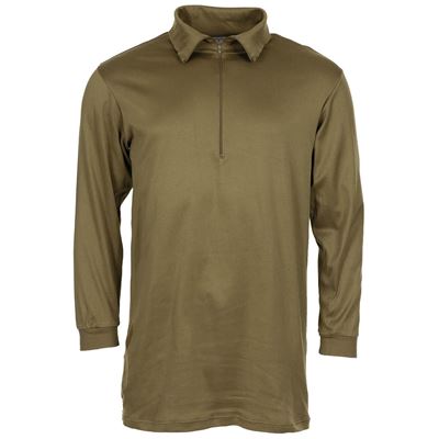 T-shirt long avec col zippé SUISSE VERT