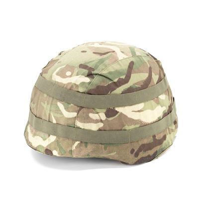Housse pour casque de combat britannique MTP MK7 tarn usagé