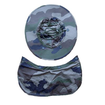 Chapeau français avec protection amovible pour le cou CCE TARN Armée française 610785 2