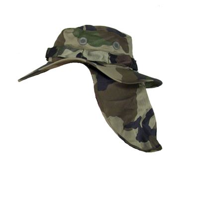 Chapeau français avec protection amovible pour le cou CCE TARN