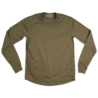 T-shirt fonctionnel à manches longues BRITISH THERMAL PCS LIGHT OLIVE utilisé