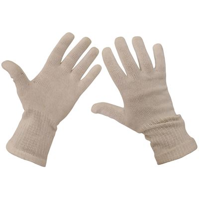 Gants à doigts AČR tricotés blancs usagés