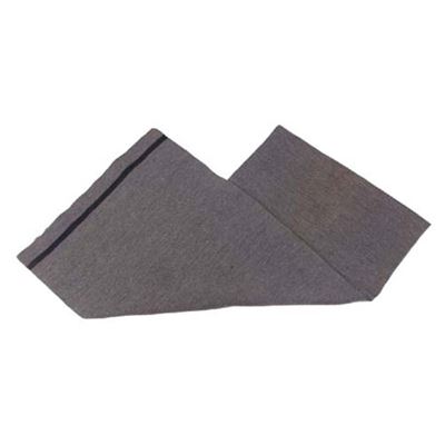 Écharpe BW en laine GRISE avec bande bleue d'occasion