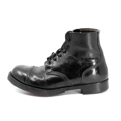 Chaussures BRITANNIQUES de défilé PARADE en cuir d'occasion Armée britannique 618586 2