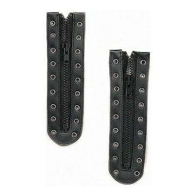 Fermeture éclair pour chaussures à lacets NOIR