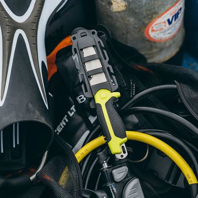 Couteau TANU™ avec adaptateur B.C.D. VERT GEAR AID® 62075 2