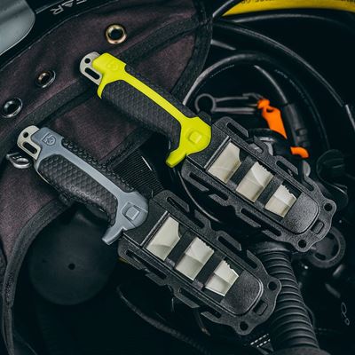 Couteau TANU™ avec adaptateur B.C.D. VERT GEAR AID® 62075 4