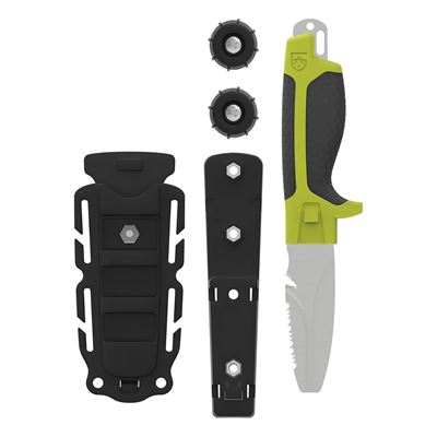Couteau TANU™ avec adaptateur B.C.D. VERT