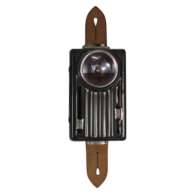 Lampe POLSKÁ verre rond VERT d'occasion