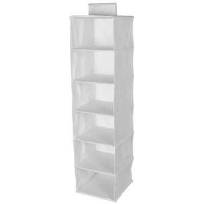 Armoire BRITANNIQUE pliable en tissu BLANC