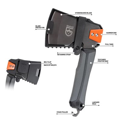 Hachette polyvalente Camp BALTA™ GEAR AID® 63040 10