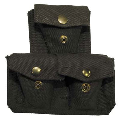 Sacoche britannique POUR CARTOUCHES (3 PIÈCES) VERTE