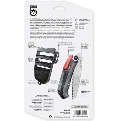 Scie pliante Camp SKARA™ GEAR AID® 63050 12