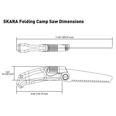 Scie pliante Camp SKARA™ GEAR AID® 63050 10