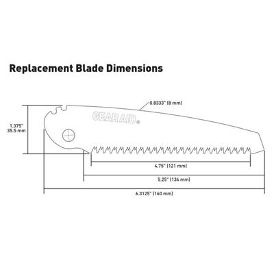 Scie pliante Camp SKARA™ GEAR AID® 63050 9