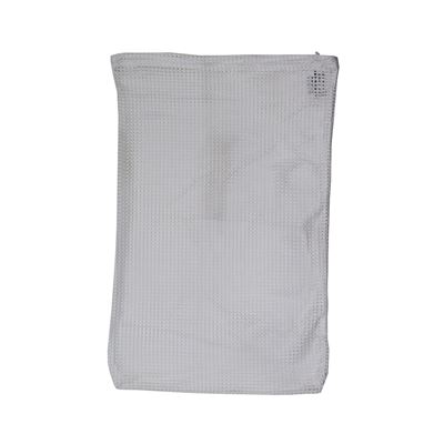 Sac à linge BRITANNIQUE en filet 85 x 55 cm BLANC
