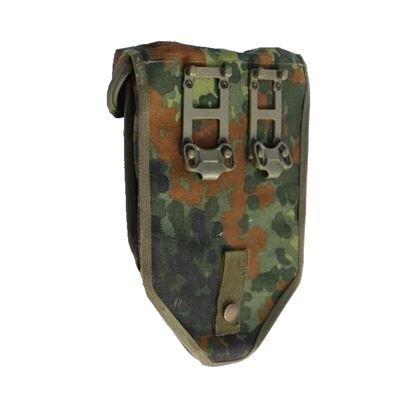 Étui BW pour pelle avec adaptateur BW FLECKTARN d'occasion Bundeswehr 630675V 2
