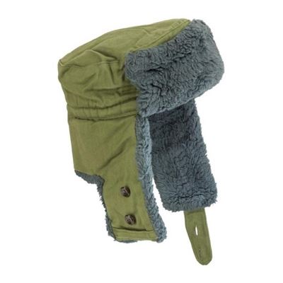 Beranice HONGROISE fausse fourrure VERTE