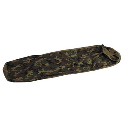 Housse pour sac de couchage US WOODLAND d'occasion (revêtement endommagé)