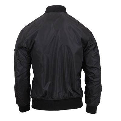 Veste bomber MA1 FLIGHT légère NOIRE ROTHCO 6320 3