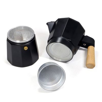 Cafetière moka BELLANAPOLI pour 6 tasses NOIRE Origin Outdoors 633030 4