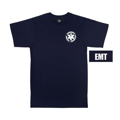 T-shirt E.M.T. pour secouristes BLEU