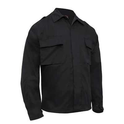 Chemise tactique BDU à manches longues NOIRE