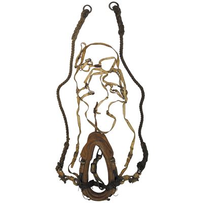 Collier de trait pour chevaux utilisé
