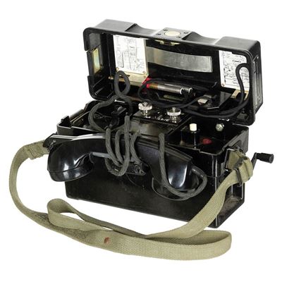 Téléphone de terrain BW SEL OB/ZB utilisé Bundeswehr 91810200 2