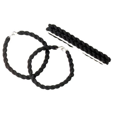 Élastiques US pour pantalons NOIRS