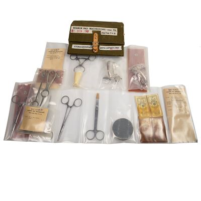 Ensemble d'instruments chirurgicaux pour TRACHEOTOMIE mod. 72 Armée tchèque 66-019-90 4