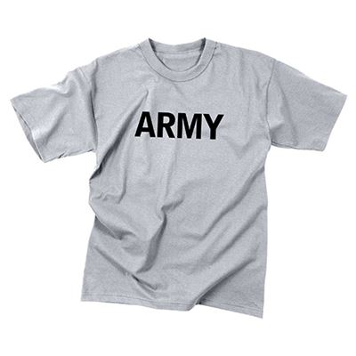 T-shirt enfant avec inscription ARMY GRIS