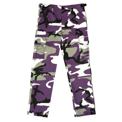 Pantalon enfant BDU VIOLET CAMO