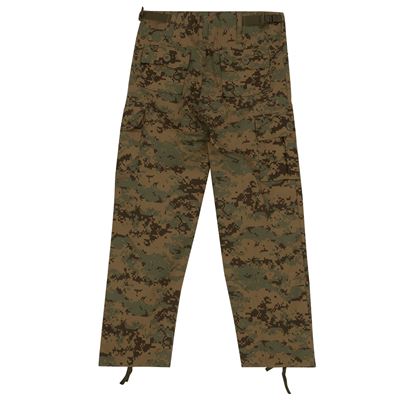Pantalon enfant BDU DIGITAL WOODLAND ROTHCO 66115 2